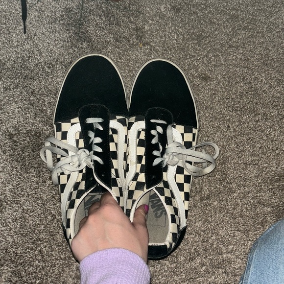 Vans Old Skool Black and White Checkers - Picture 4 of 4